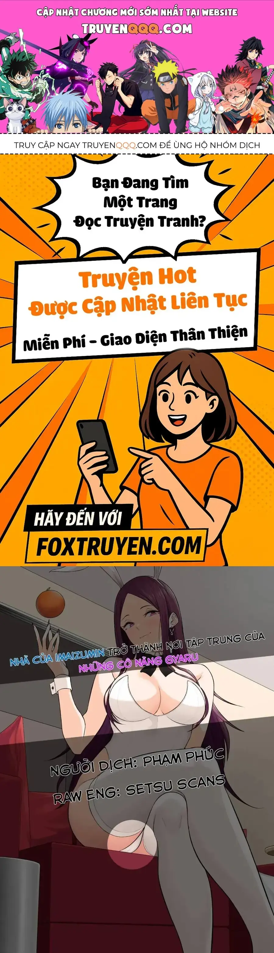Imaizumi Đưa Cả Bầy Gyaru Về Nhà Mình Chapter 9 - Trang 2