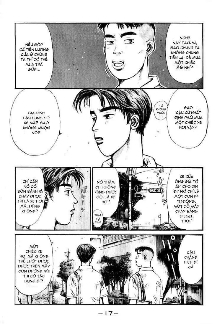 Initial D Chapter 1 - Trang 16