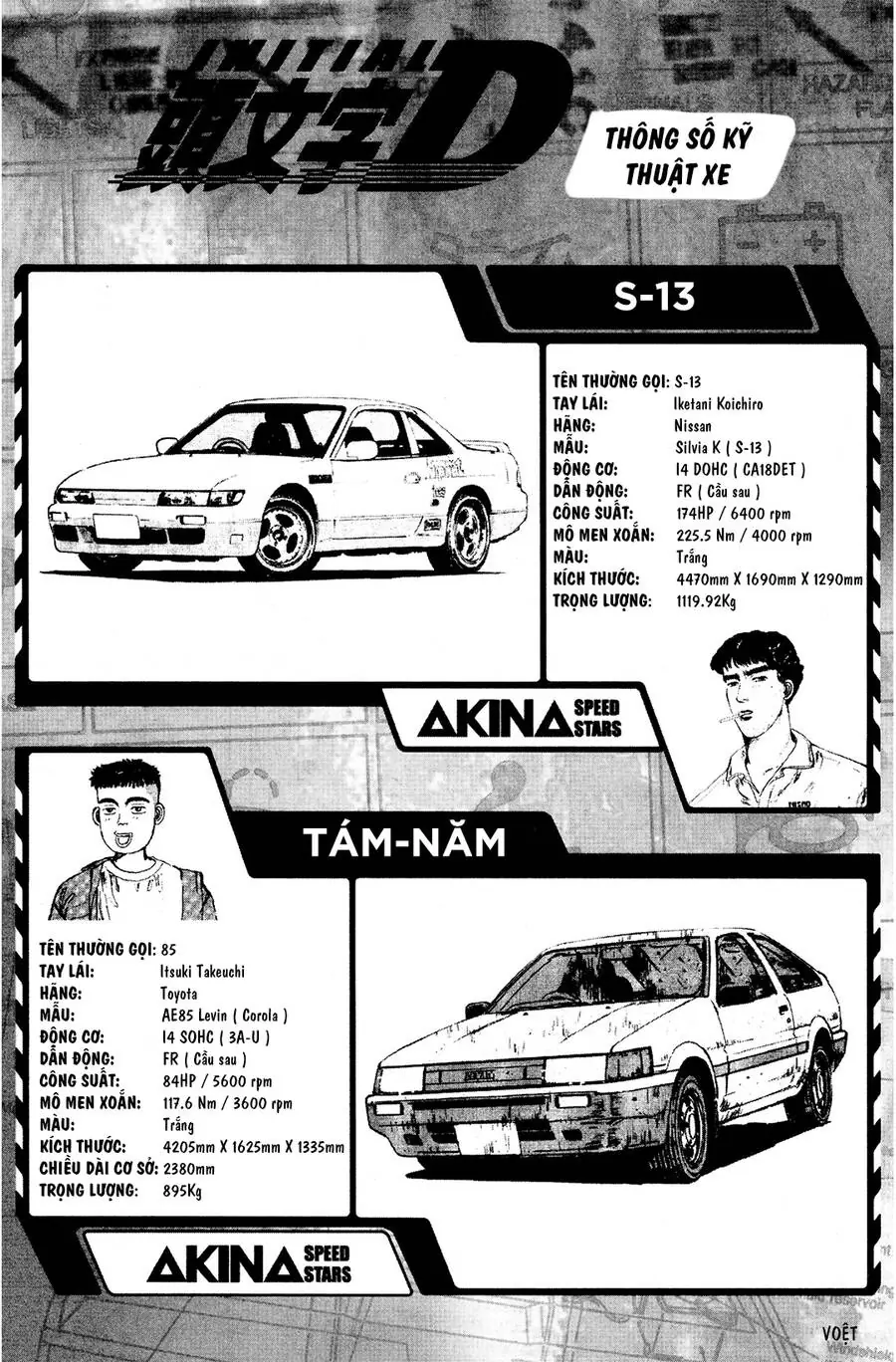 Initial D Chapter 134 - Trang 9