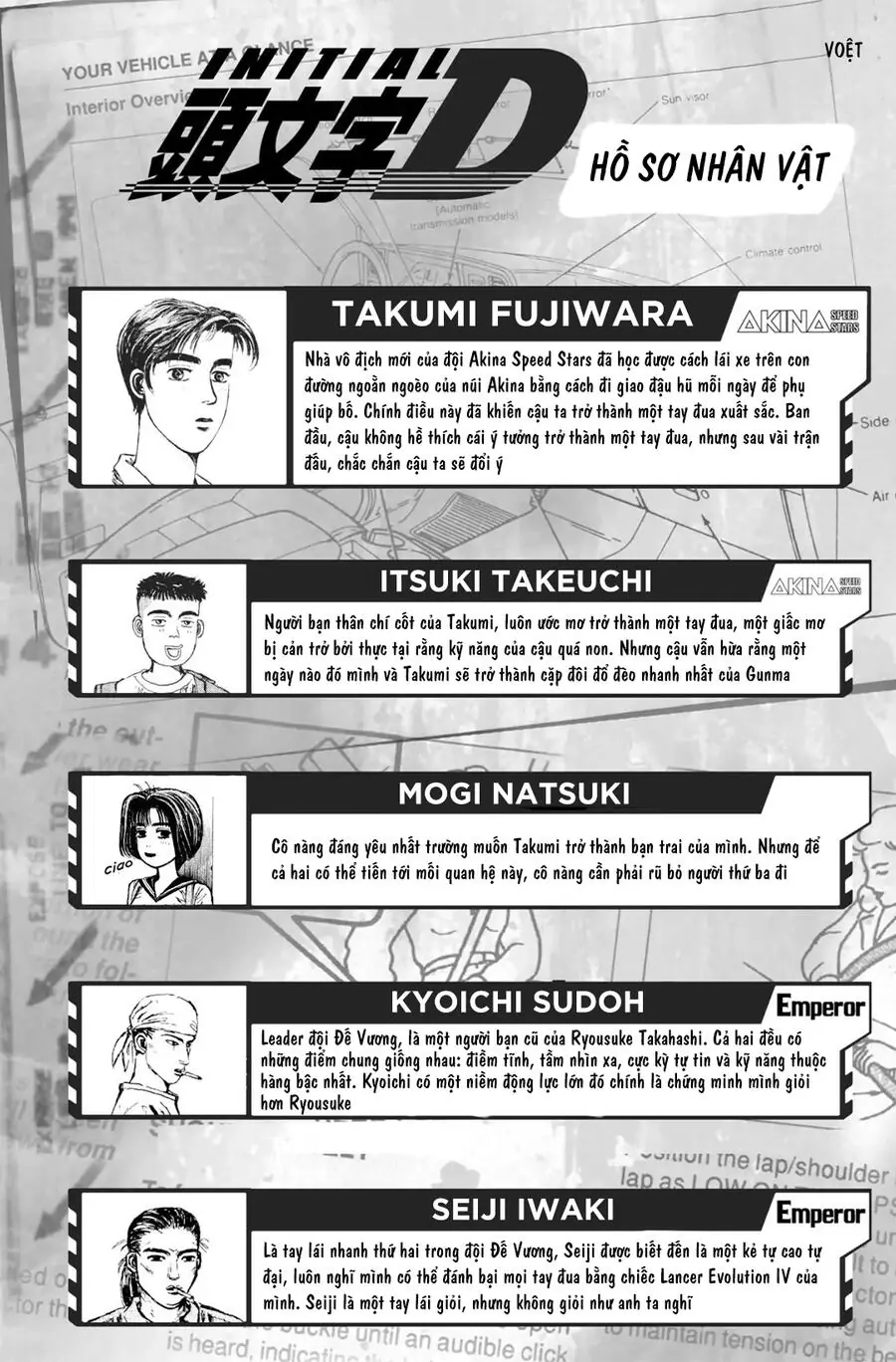 Initial D Chapter 146 - Trang 6
