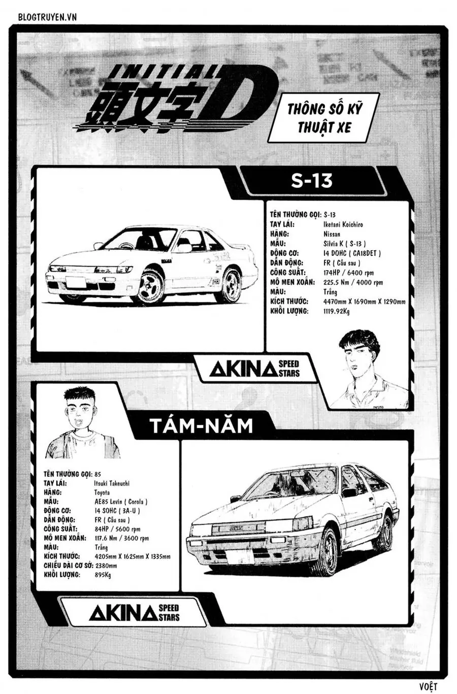 Initial D Chapter 159 - Trang 9