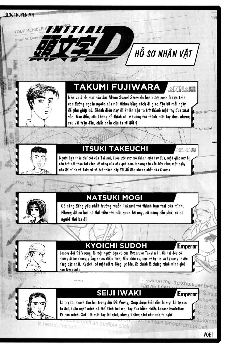 Initial D Chapter 171 - Trang 6