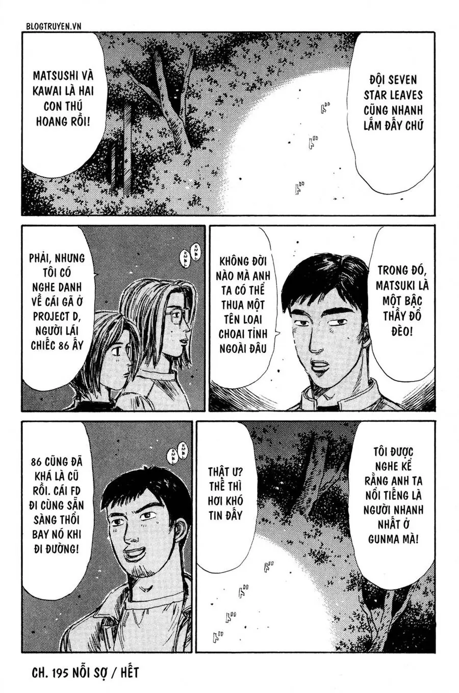 Initial D Chapter 195 - Trang 16