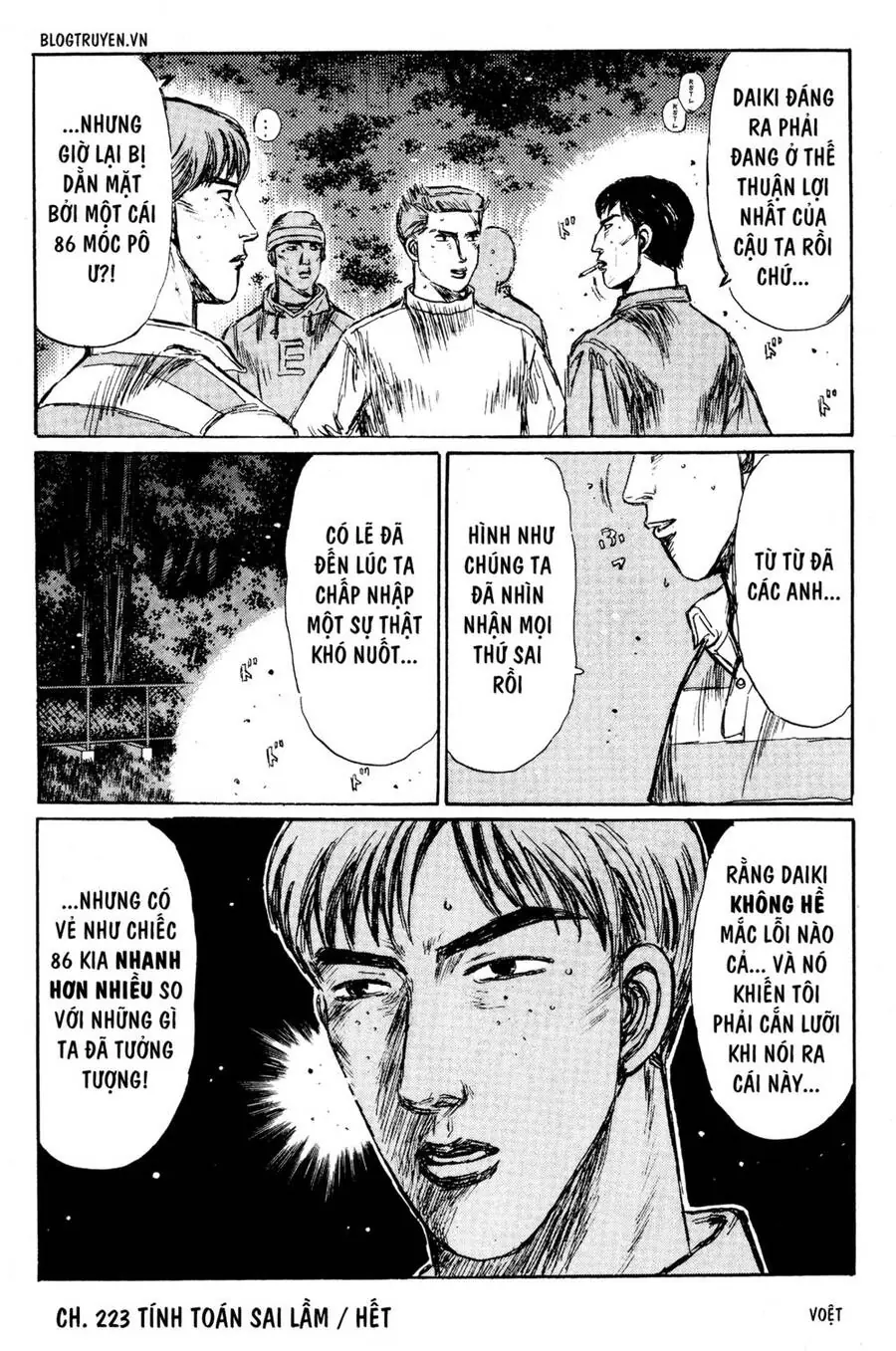 Initial D Chapter 223 - Trang 20