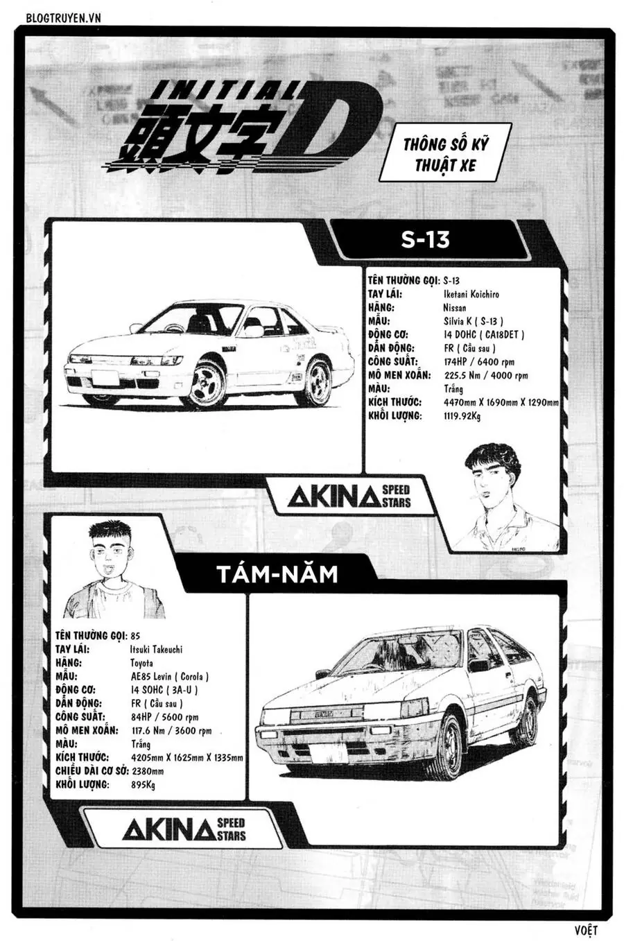 Initial D Chapter 306 - Trang 9