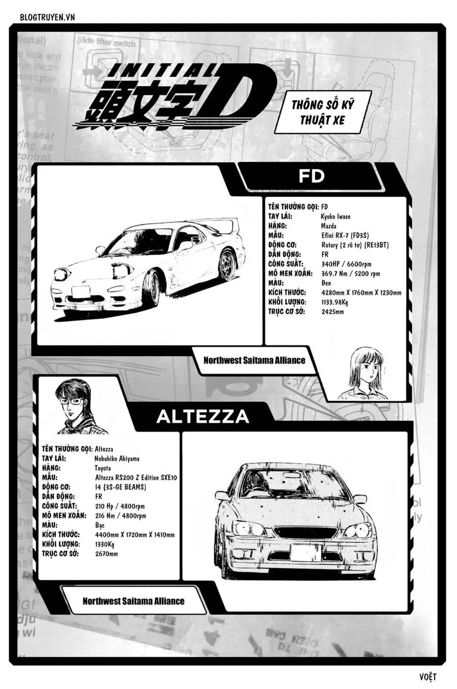Initial D Chapter 357 - Trang 11