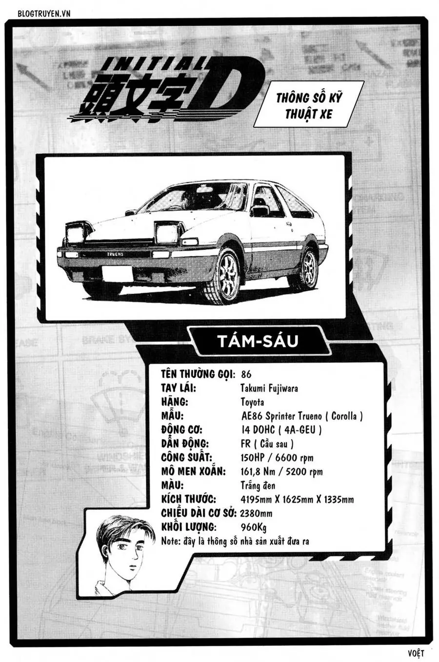 Initial D Chapter 405 - Trang 8