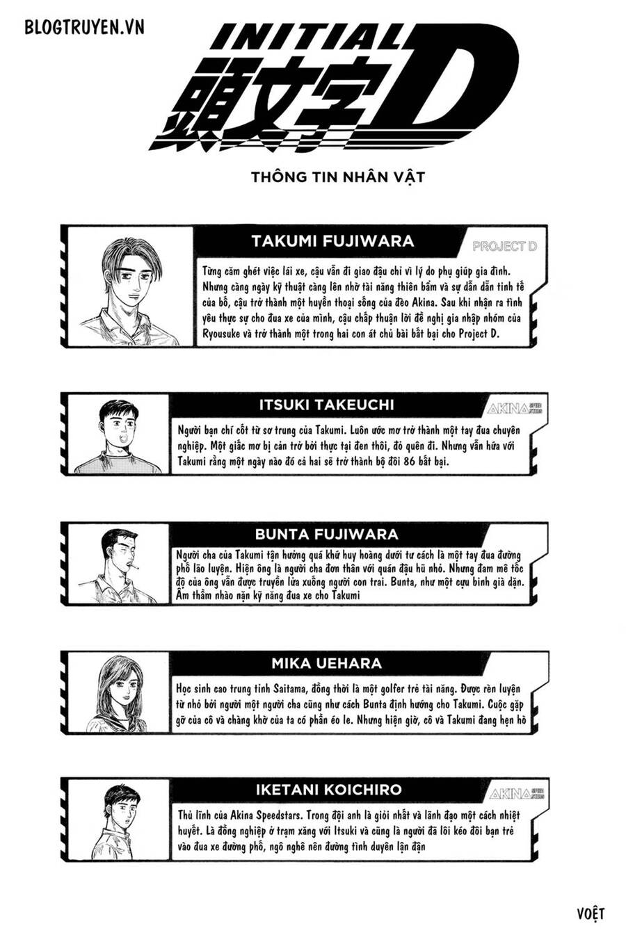 Initial D Chapter 472 - Trang 4