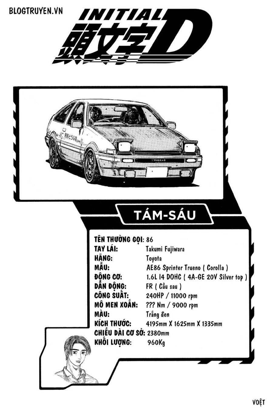 Initial D Chapter 472 - Trang 6