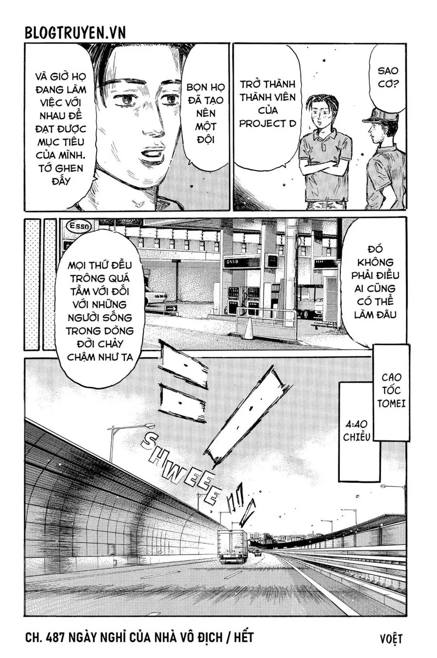 Initial D Chapter 487 - Trang 17
