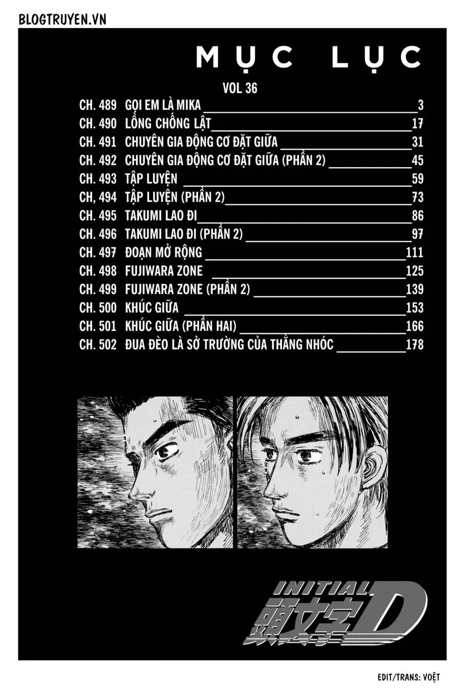 Initial D Chapter 489 - Trang 10