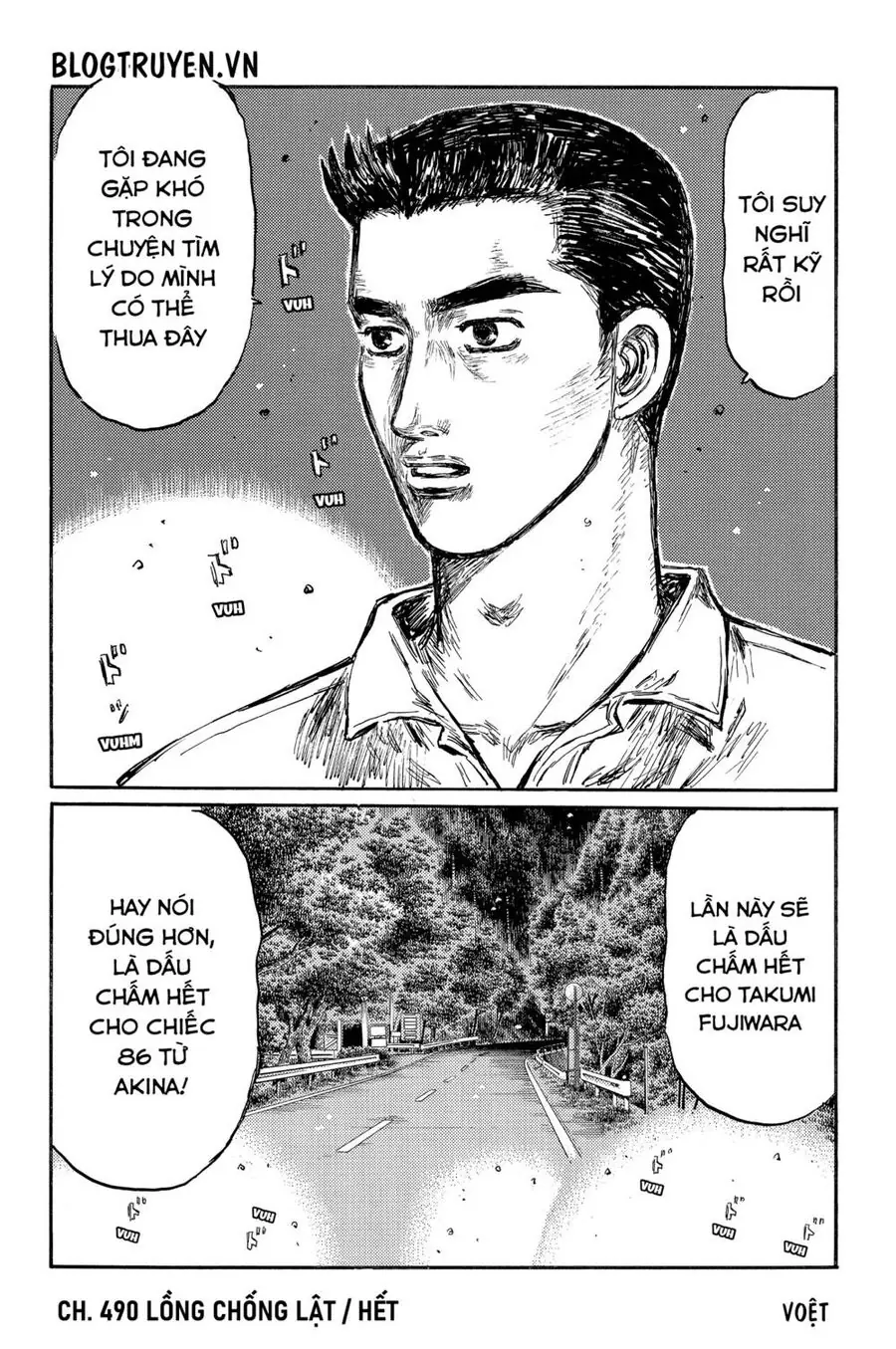 Initial D Chapter 490 - Trang 17