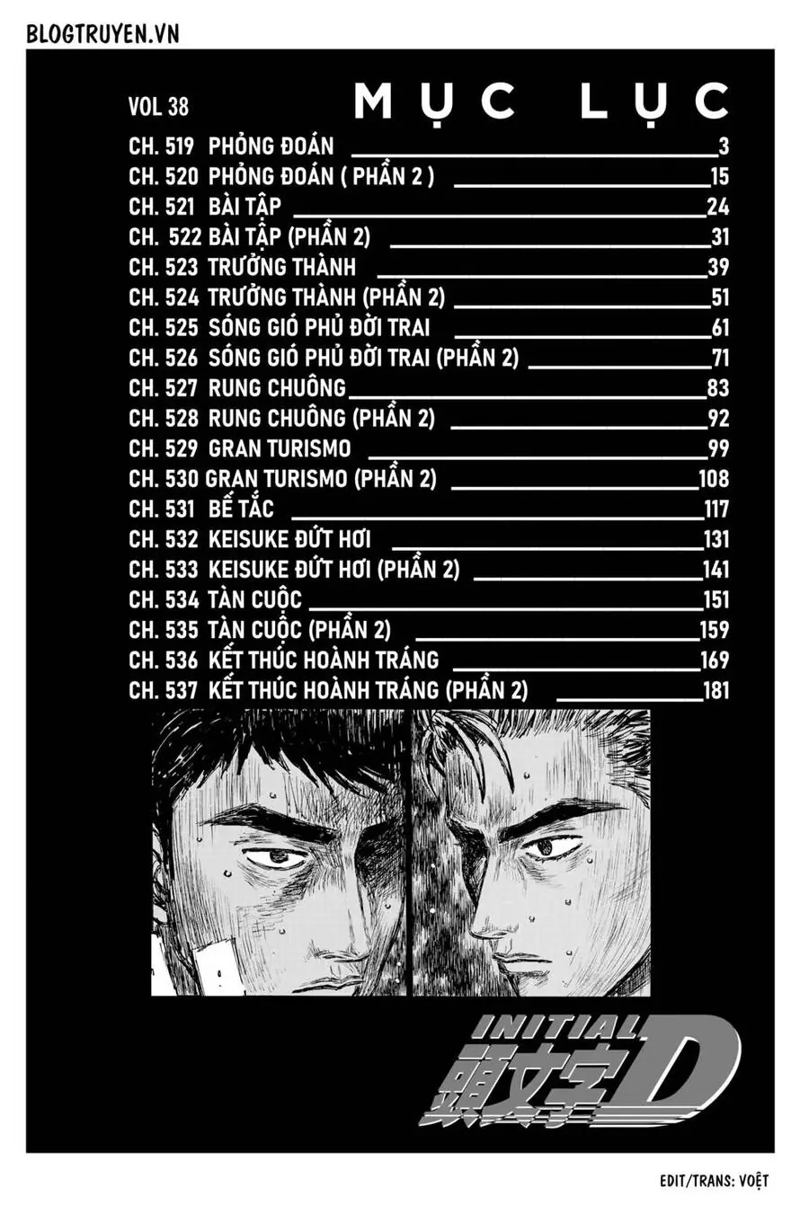 Initial D Chapter 519 - Trang 10