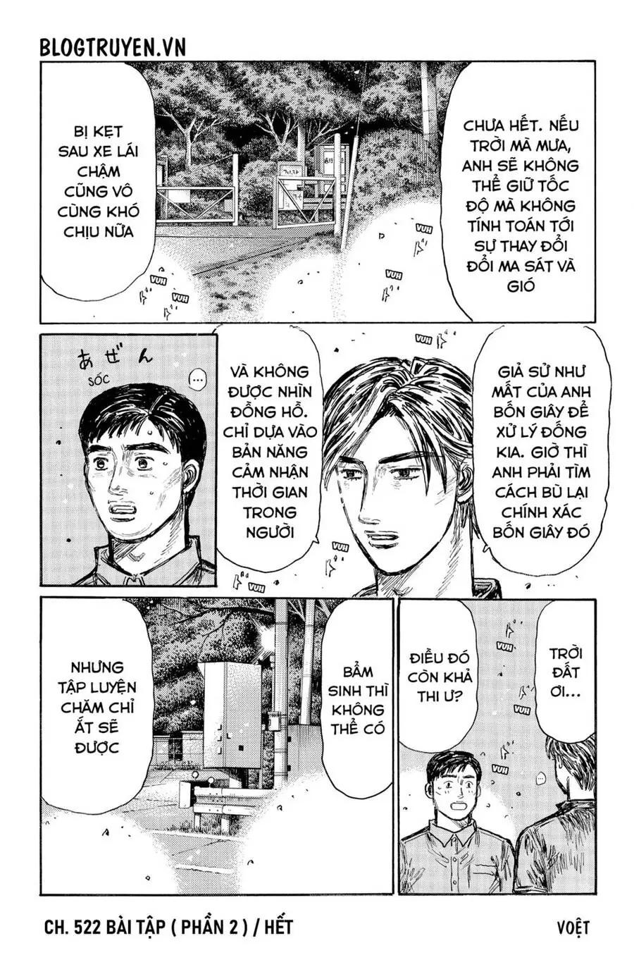 Initial D Chapter 522 - Trang 10