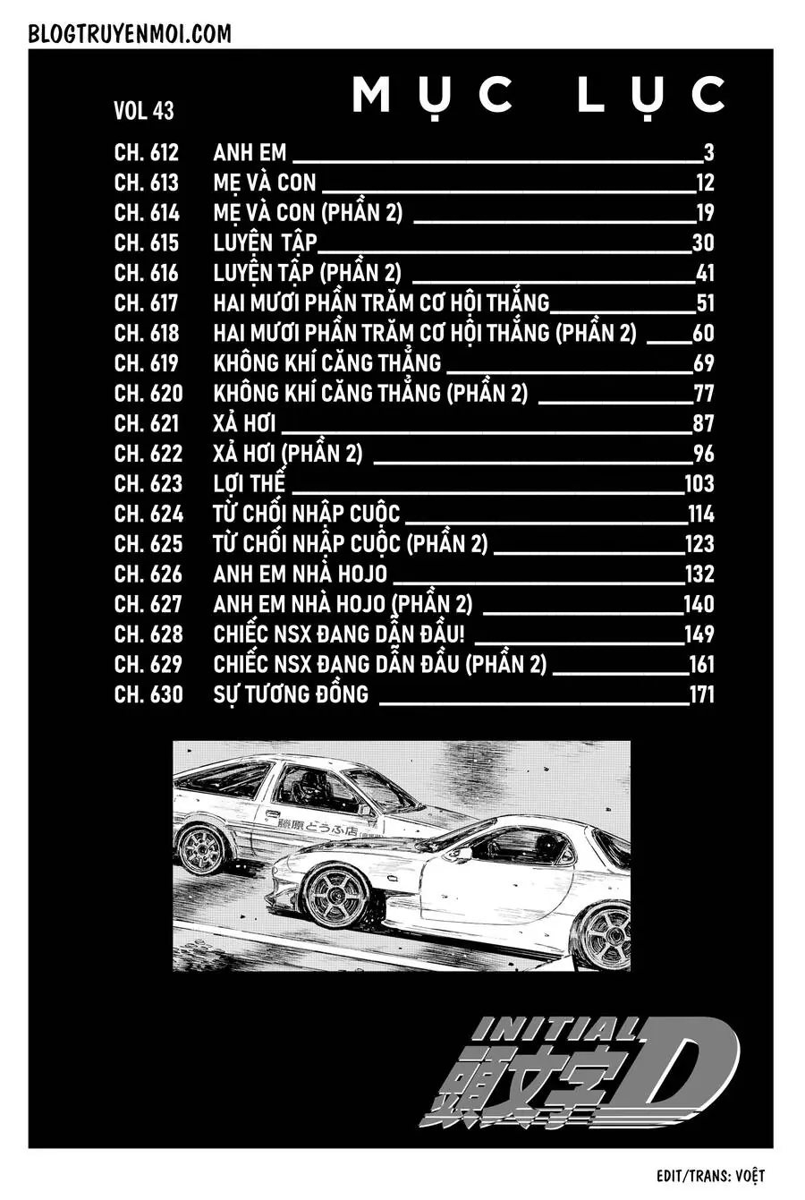 Initial D Chapter 612 - Trang 11