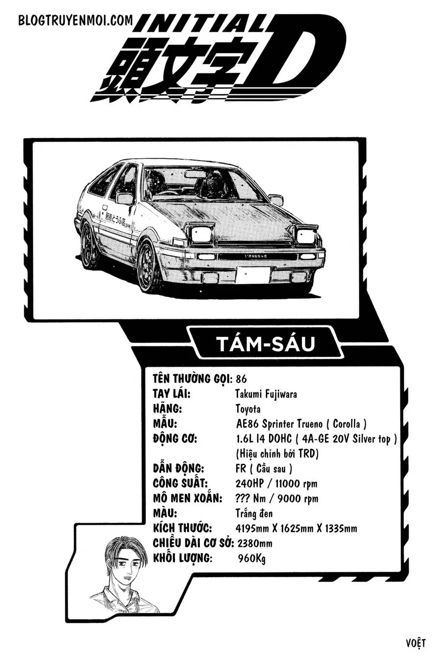 Initial D Chapter 631 - Trang 6