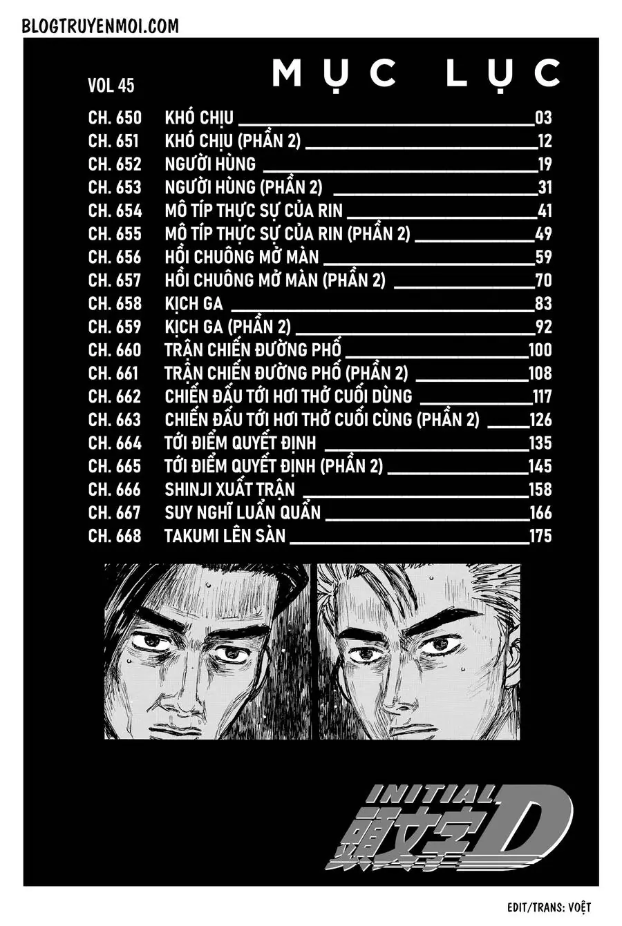 Initial D Chapter 650 - Trang 11