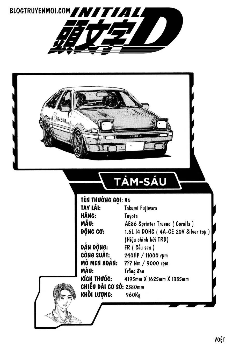 Initial D Chapter 709 - Trang 6