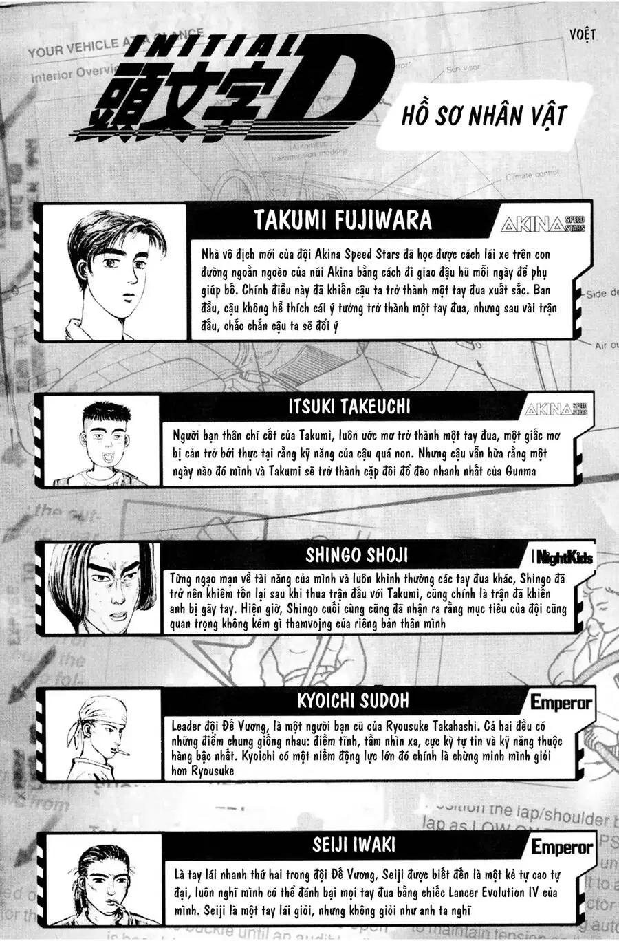 Initial D Chapter 77 - Trang 4