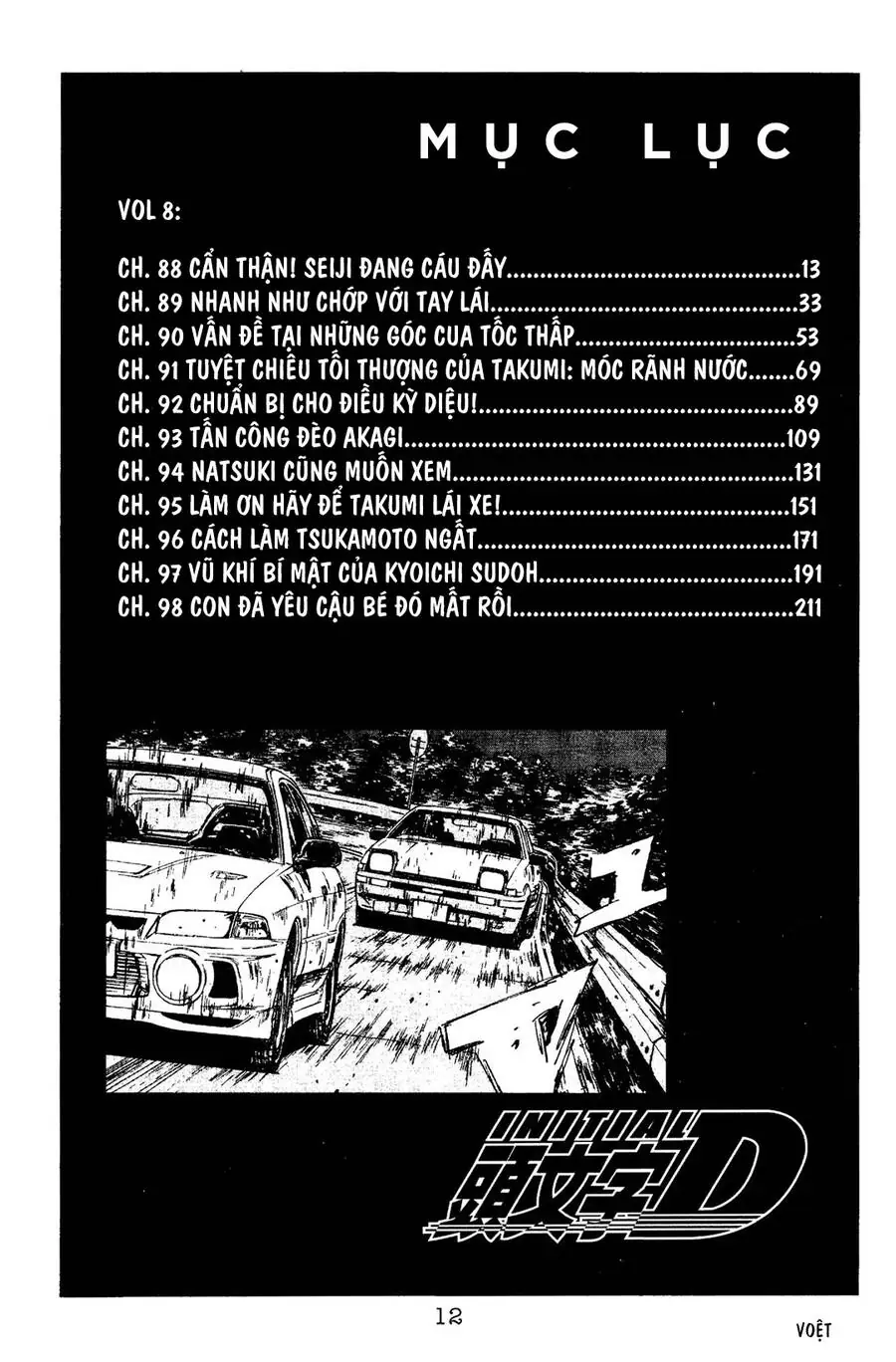 Initial D Chapter 88 - Trang 10