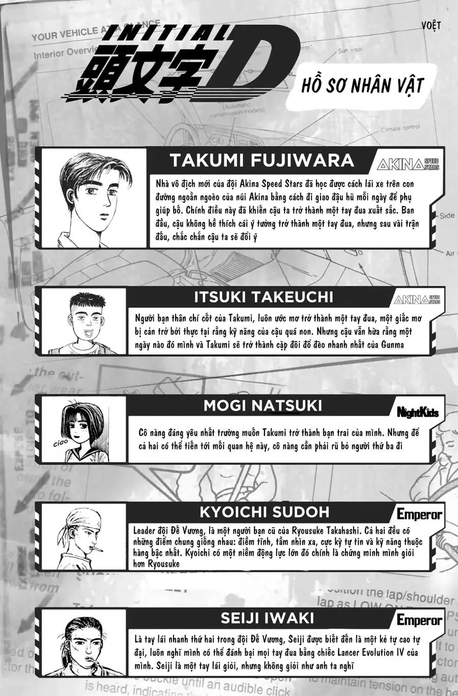 Initial D Chapter 88 - Trang 4