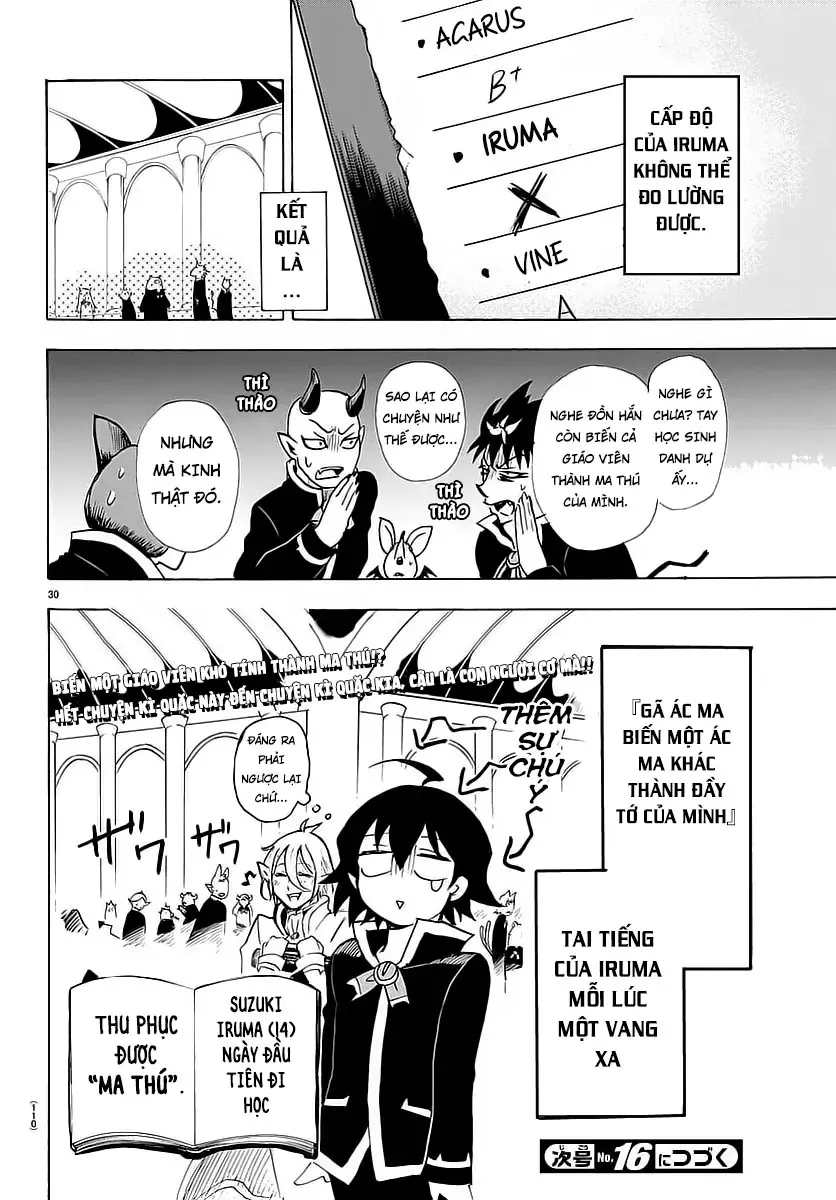 Iruma Giá Đáo! Chapter 2 - Trang 32
