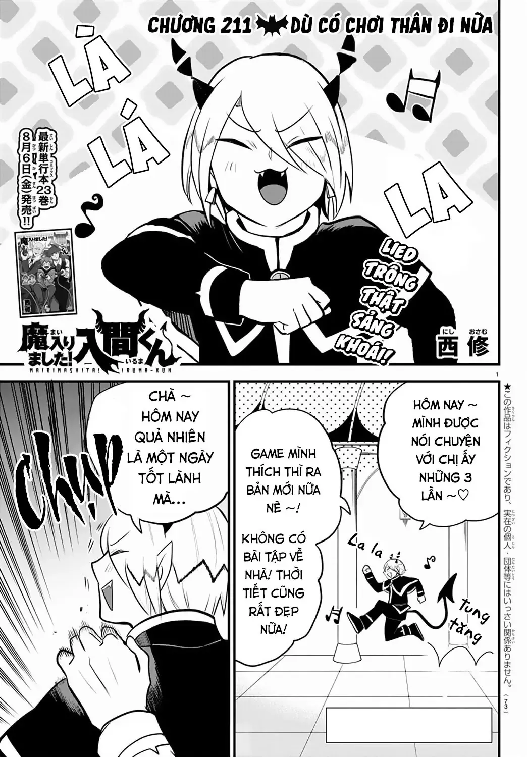 Iruma Giá Đáo! Chapter 211 - Trang 3