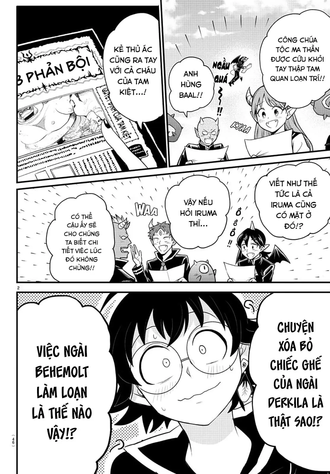 Iruma Giá Đáo! Chapter 309 - Trang 4