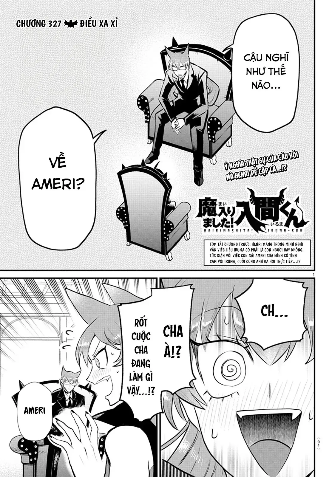 Iruma Giá Đáo! Chapter 327 - Trang 3