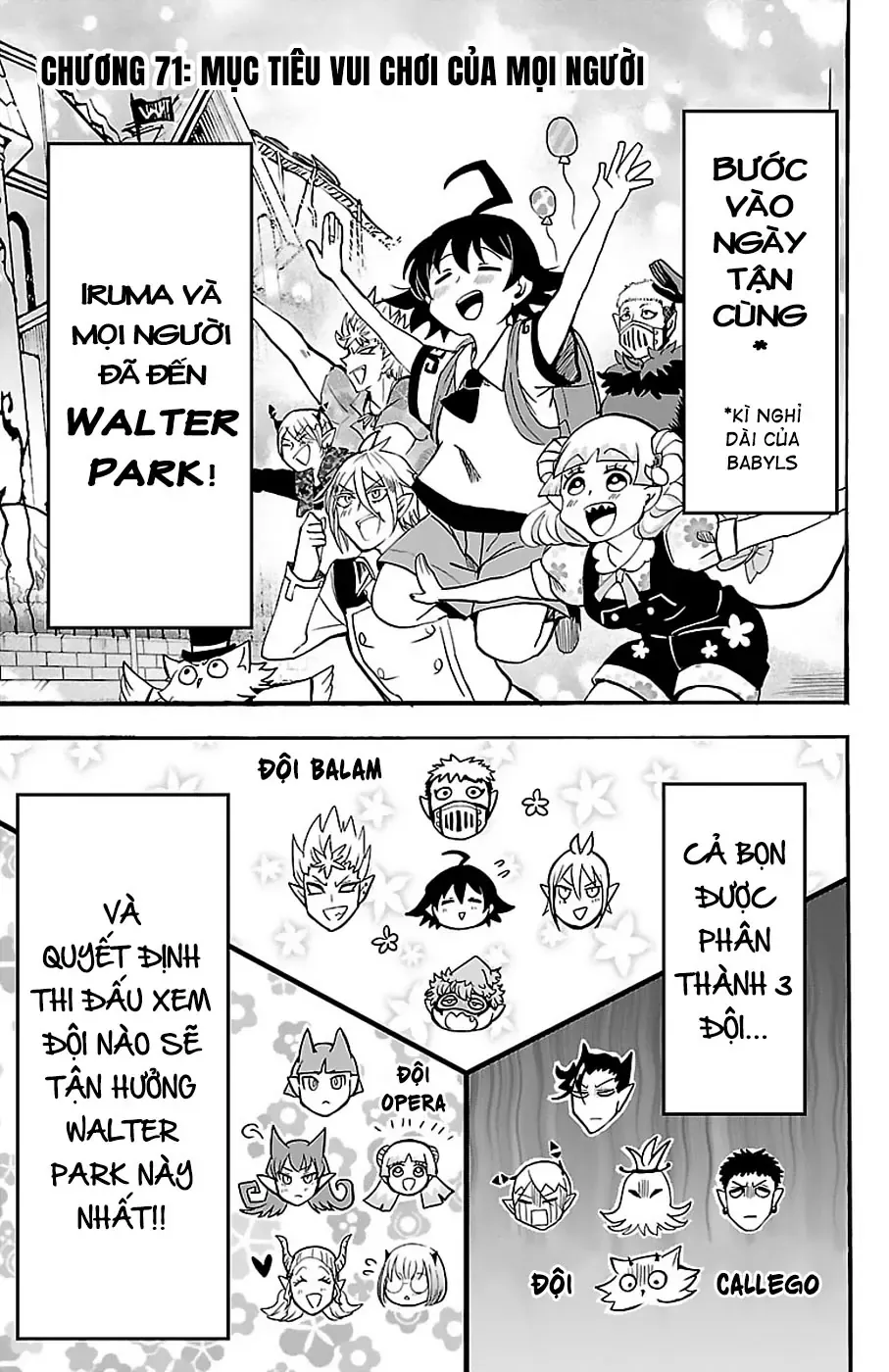 Iruma Giá Đáo! Chapter 71 - Trang 3