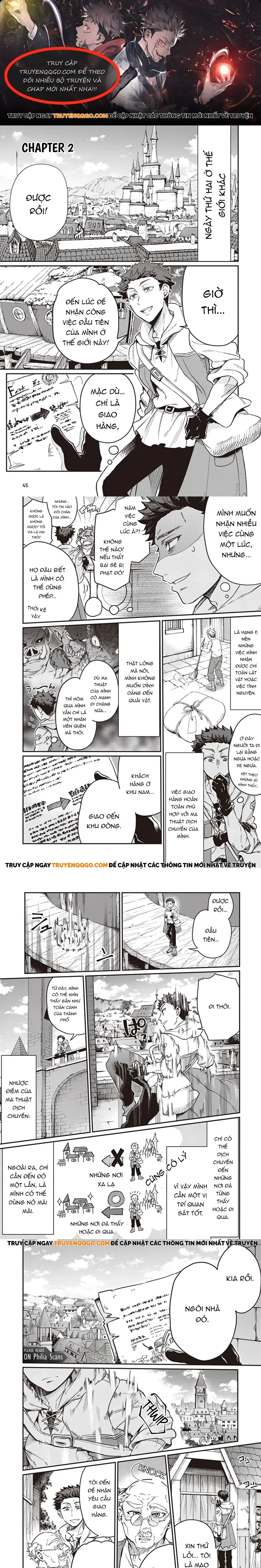 Isekai De Hajimeru Ni Kyoten Seikatsu ~Kuukan Mahou De Outo To Inaka Wo Ittari Kitari~ Chapter 2 - Trang 1