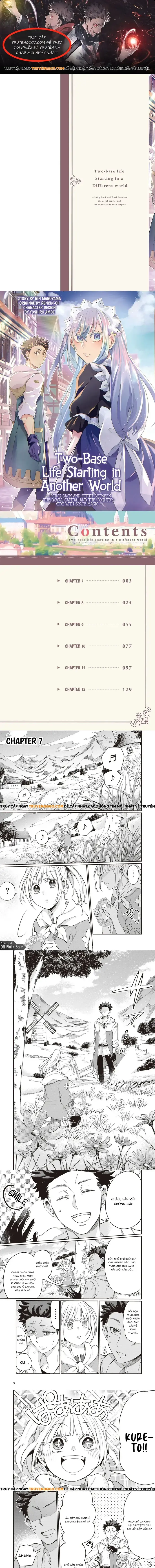 Isekai De Hajimeru Ni Kyoten Seikatsu ~Kuukan Mahou De Outo To Inaka Wo Ittari Kitari~ Chapter 7 - Trang 2