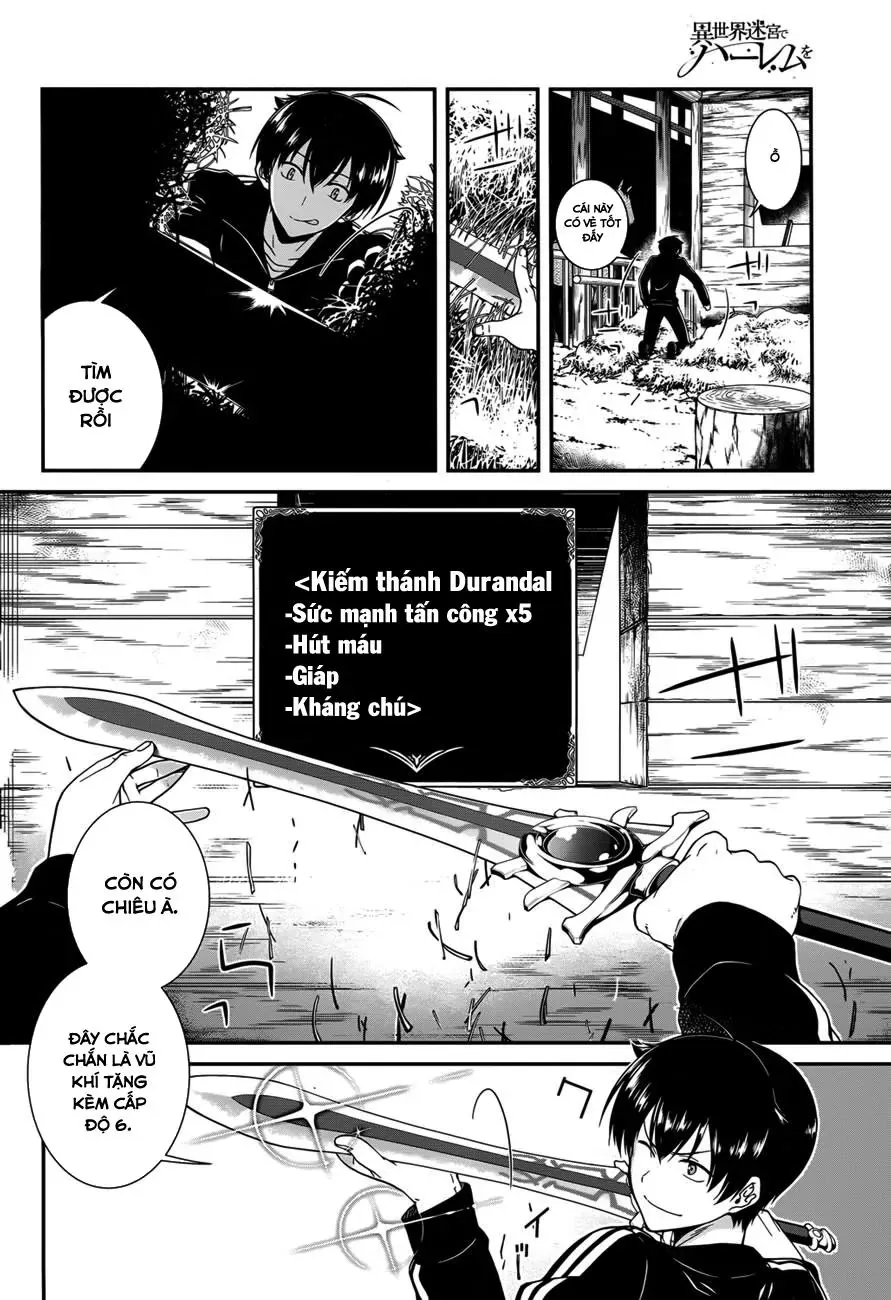 Isekai Meikyuu De Harem Wo Chapter 1 - Trang 13