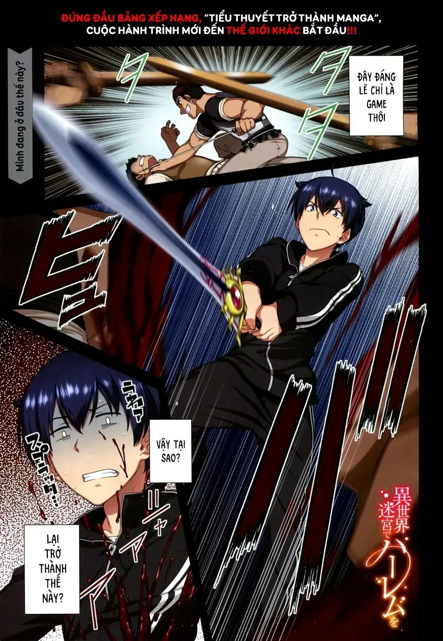 Isekai Meikyuu De Harem Wo Chapter 1 - Trang 4