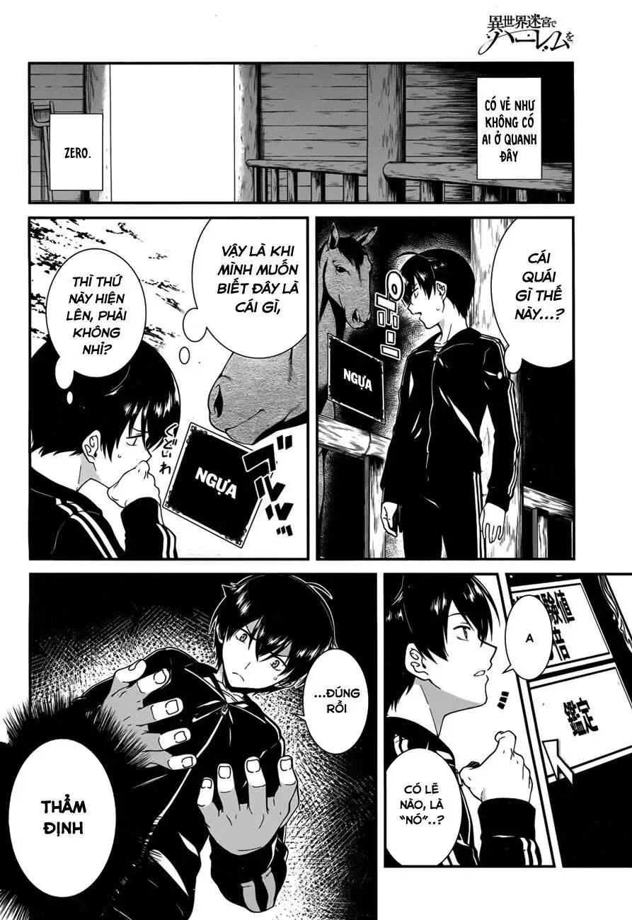 Isekai Meikyuu De Harem Wo Chapter 1 - Trang 9