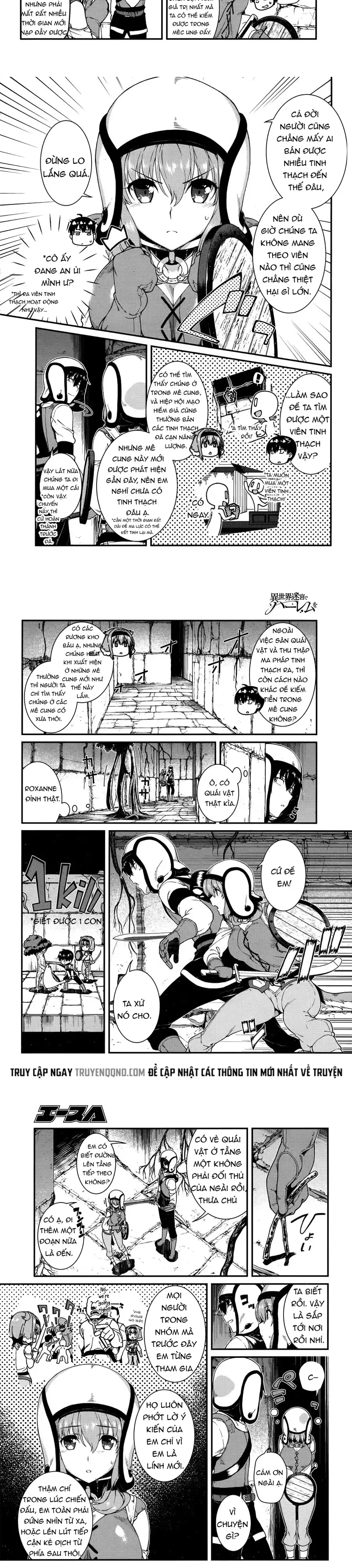 Isekai Meikyuu De Harem Wo Chapter 14 - Trang 4