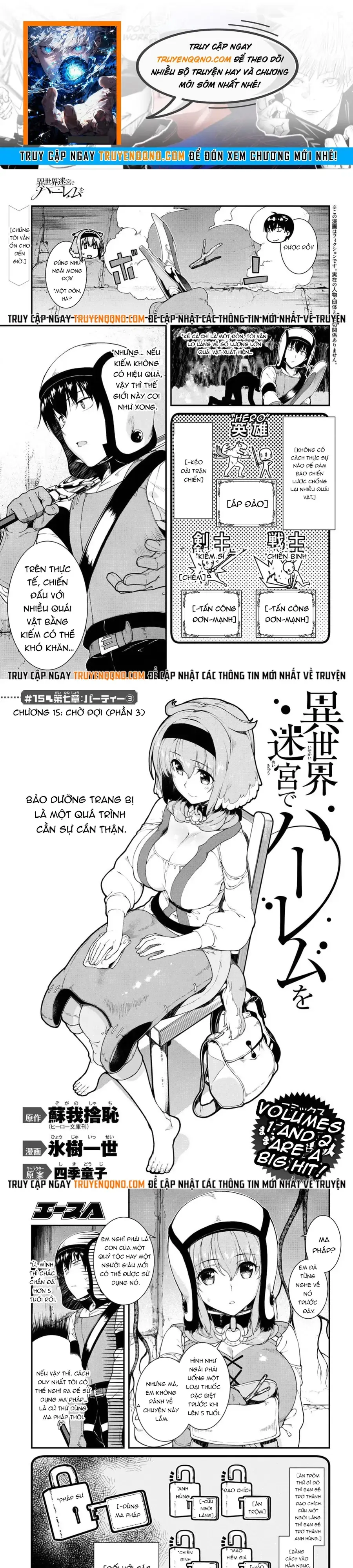 Isekai Meikyuu De Harem Wo Chapter 15 - Trang 2