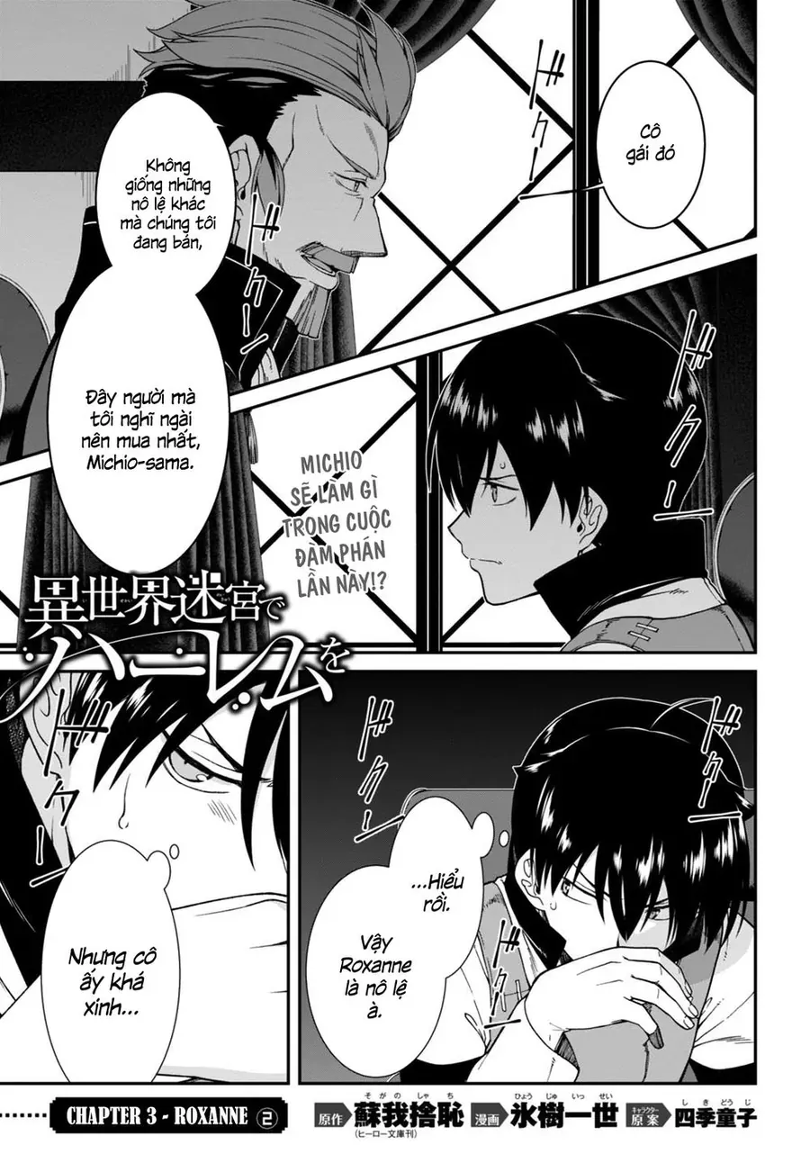 Isekai Meikyuu De Harem Wo Chapter 4 - Trang 3