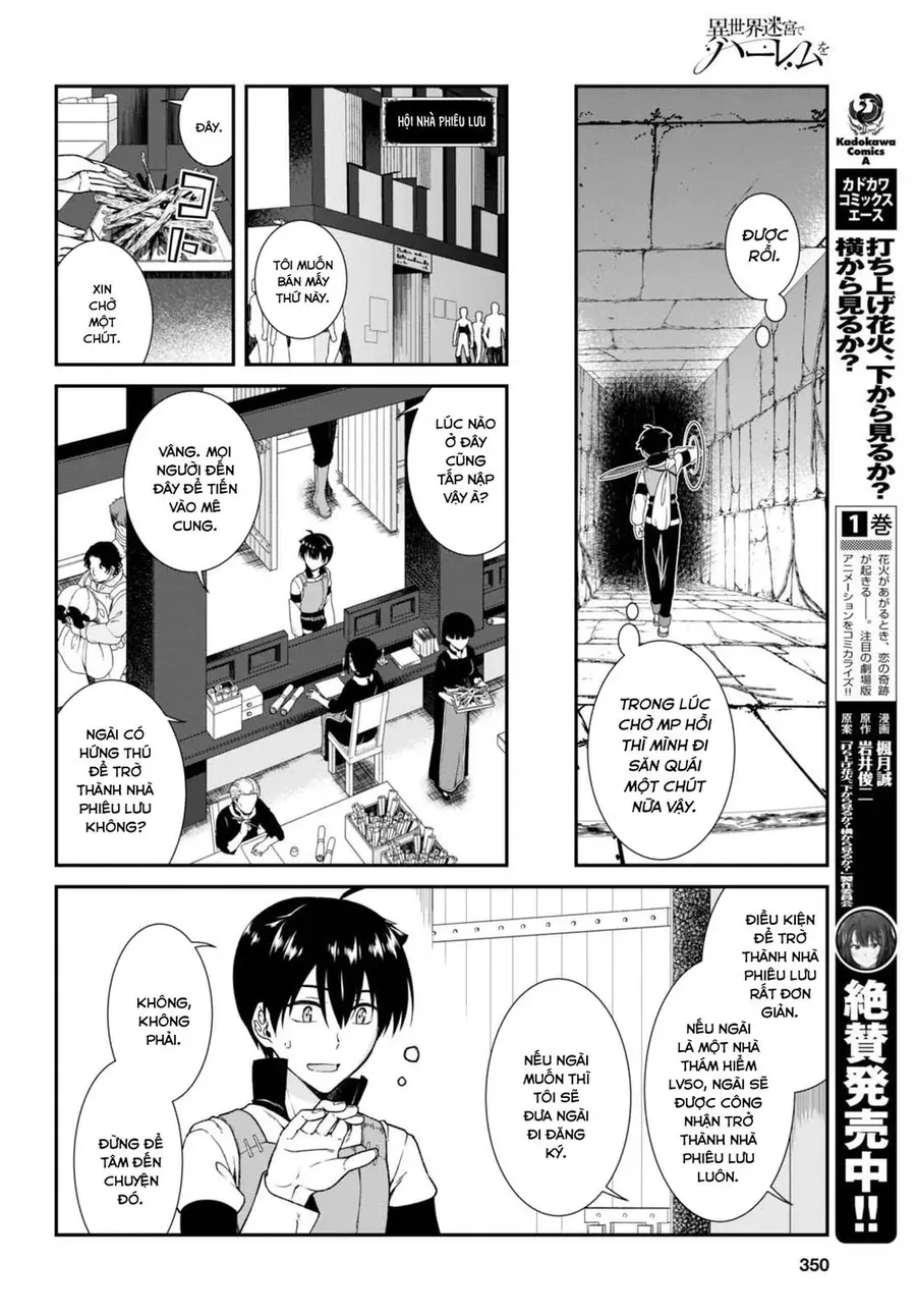 Isekai Meikyuu De Harem Wo Chapter 5 - Trang 16