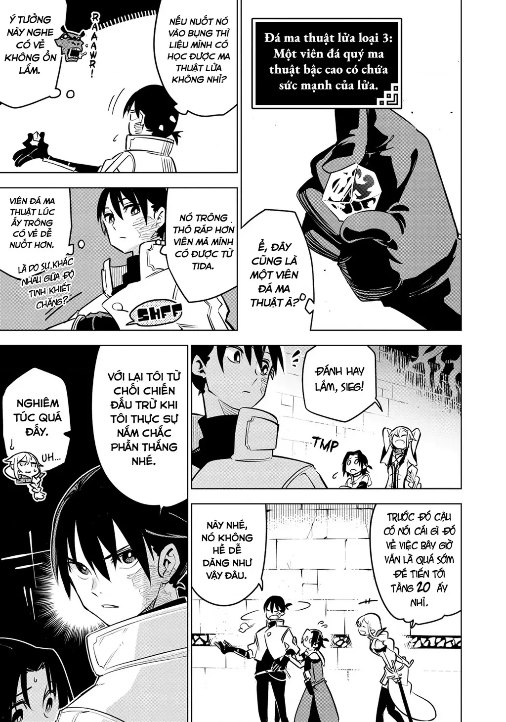 Isekai Meikyuu No Saishinbu Wo Mezasou Chapter 28 - Trang 24