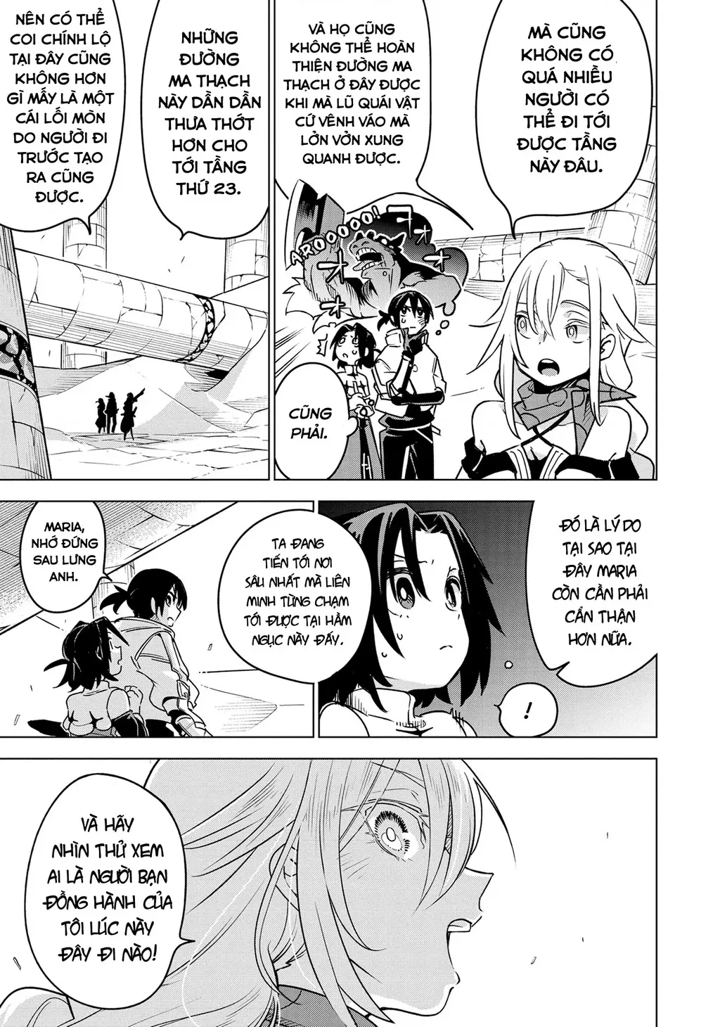 Isekai Meikyuu No Saishinbu Wo Mezasou Chapter 30 - Trang 10