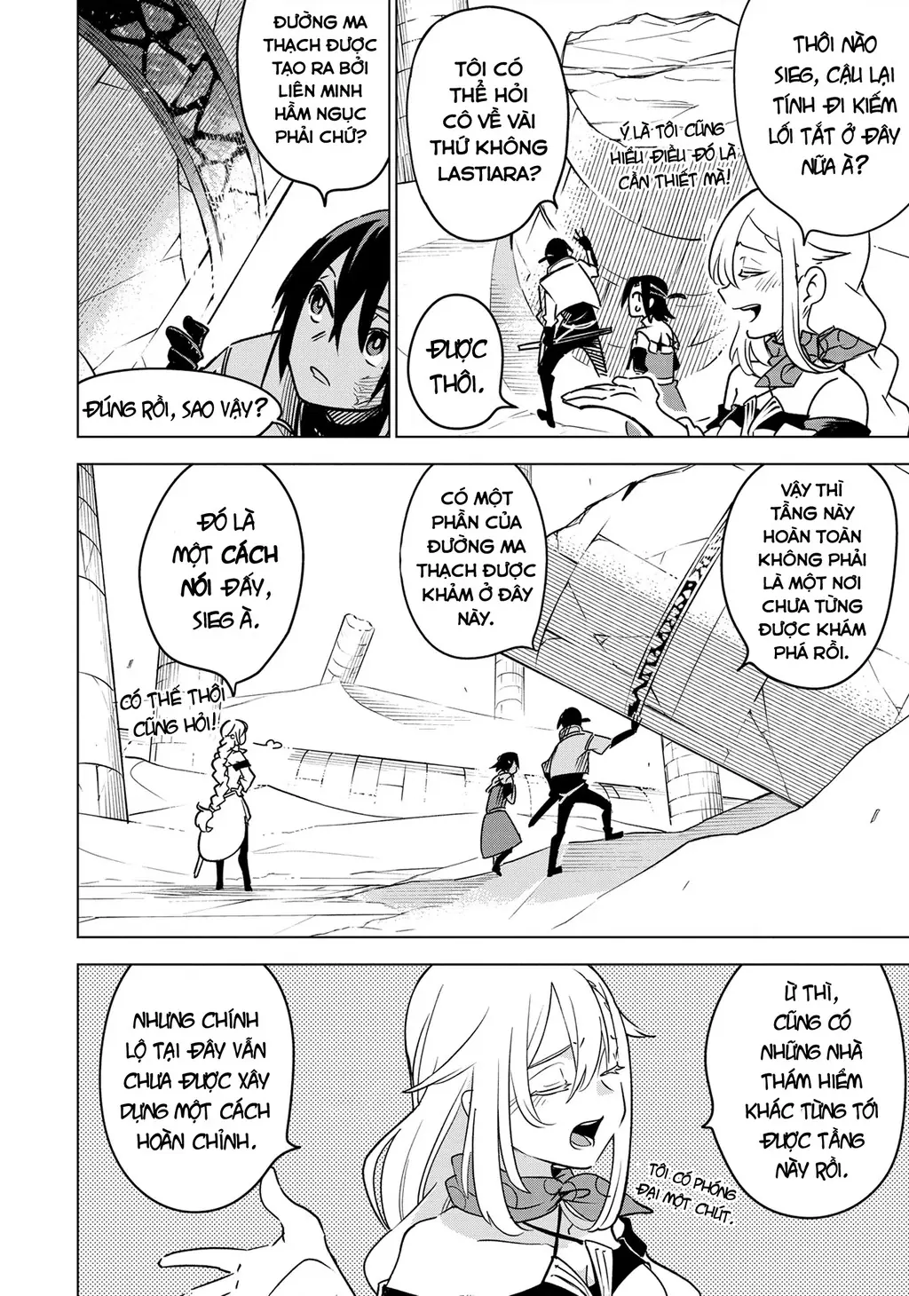 Isekai Meikyuu No Saishinbu Wo Mezasou Chapter 30 - Trang 9
