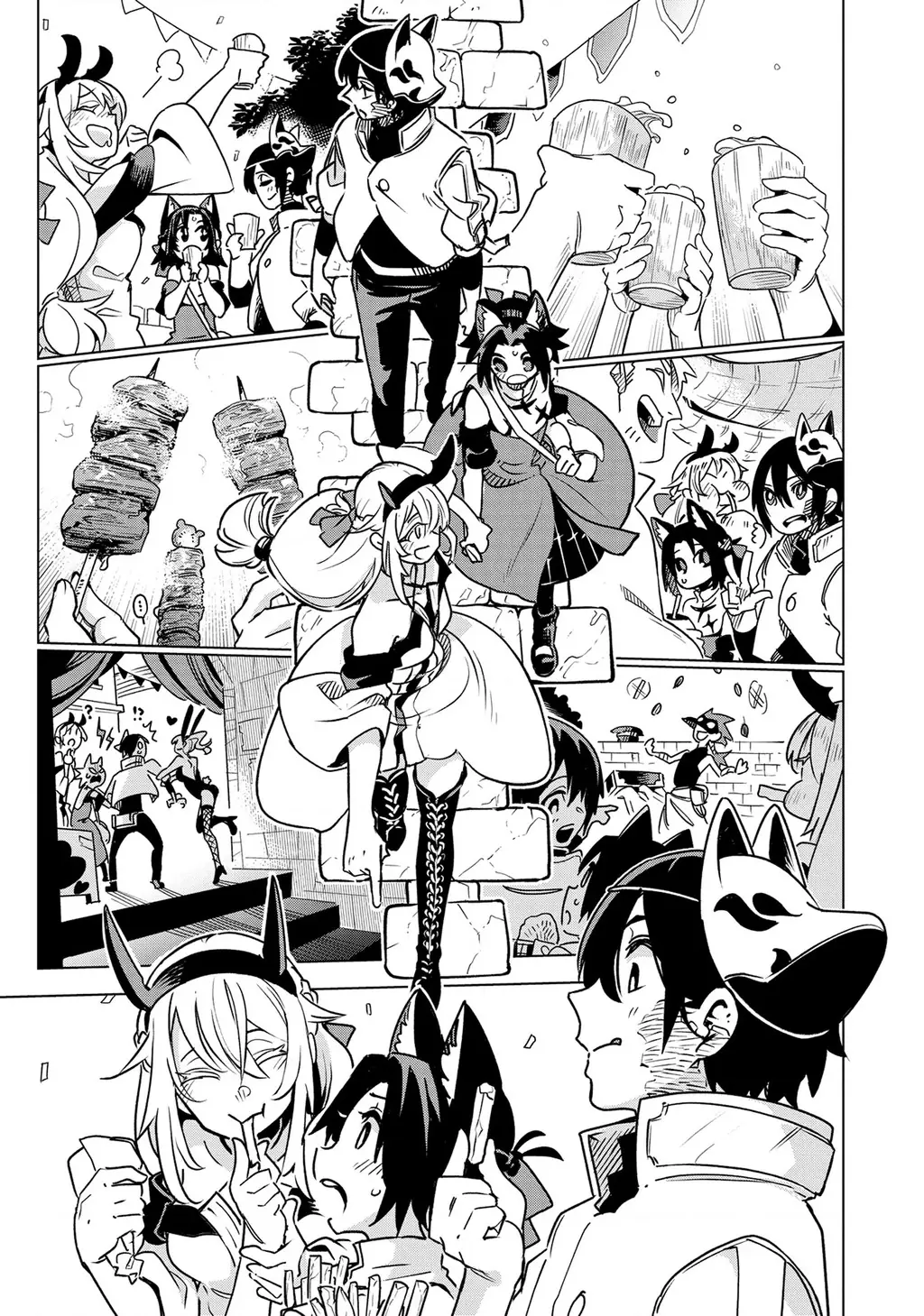 Isekai Meikyuu No Saishinbu Wo Mezasou Chapter 33 - Trang 17