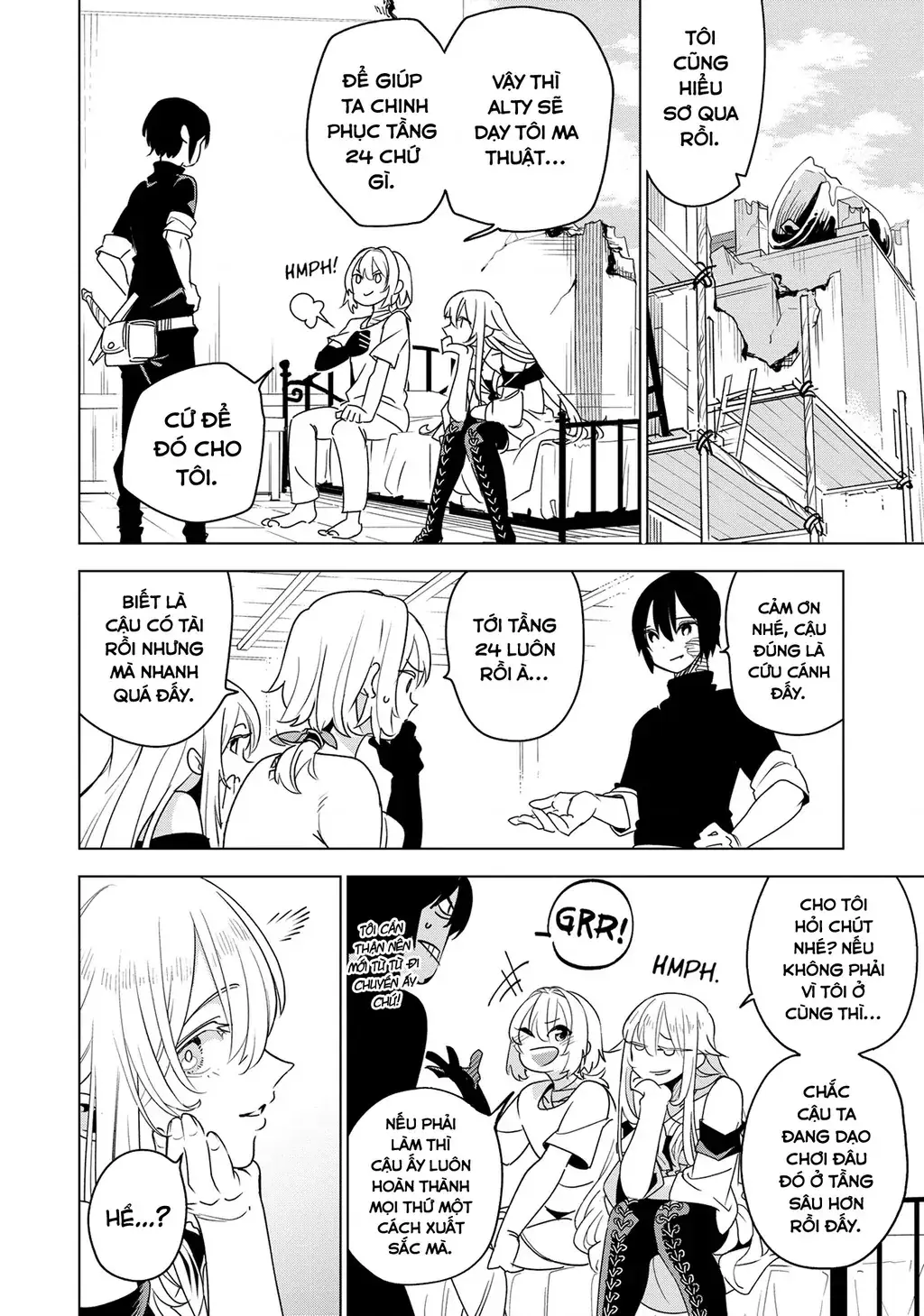 Isekai Meikyuu No Saishinbu Wo Mezasou Chapter 35 - Trang 19