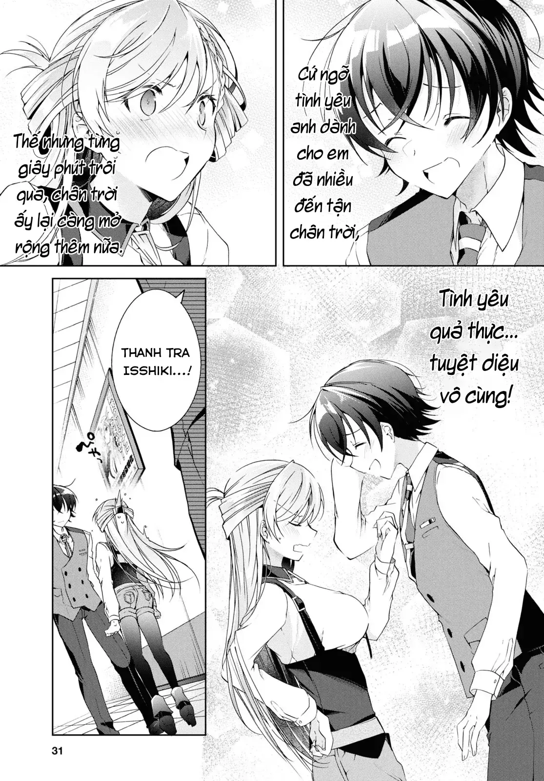 Isshiki Muốn Biết Thêm Về Tình Yêu Chapter 18 - Trang 18