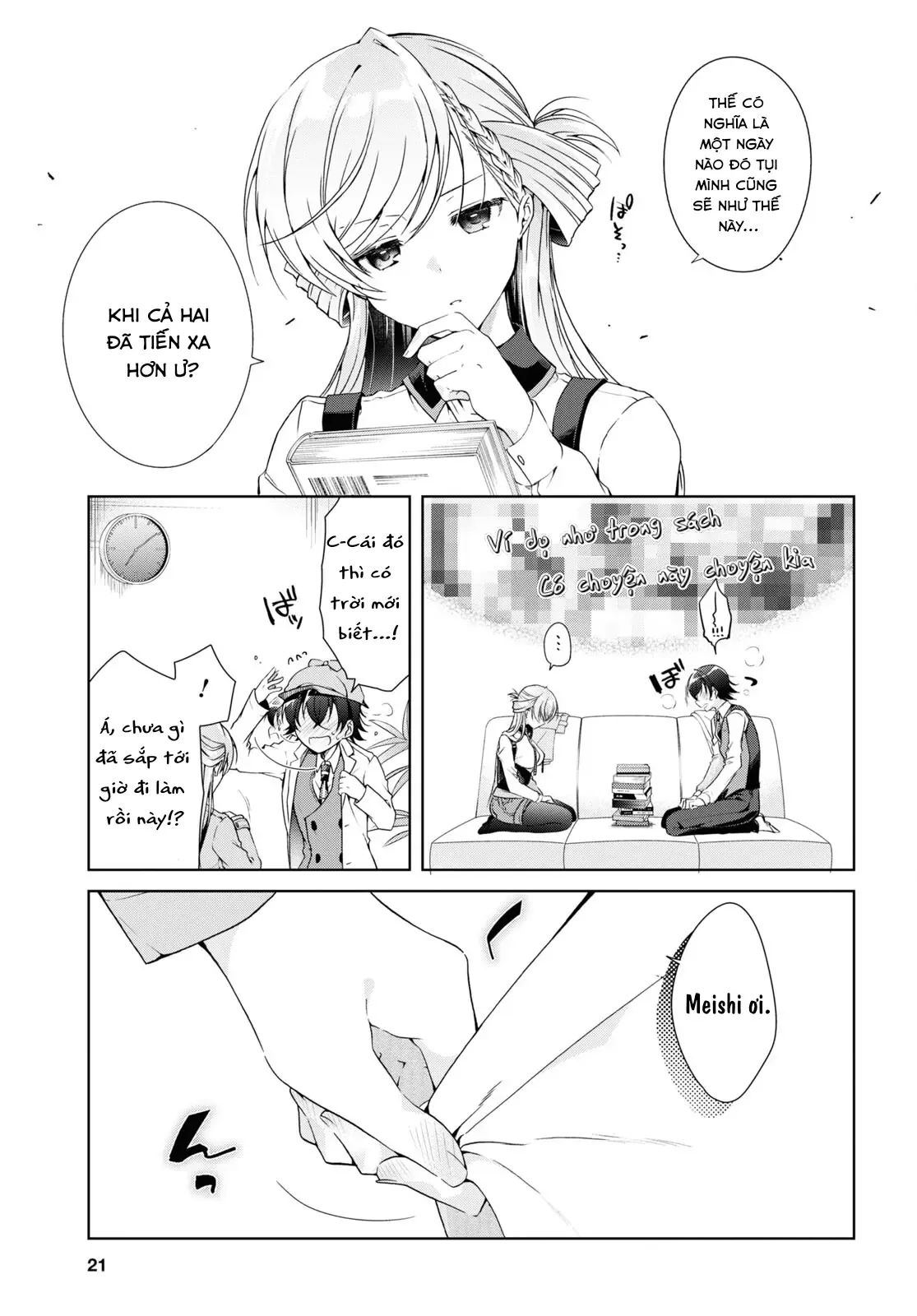 Isshiki Muốn Biết Thêm Về Tình Yêu Chapter 18 - Trang 8