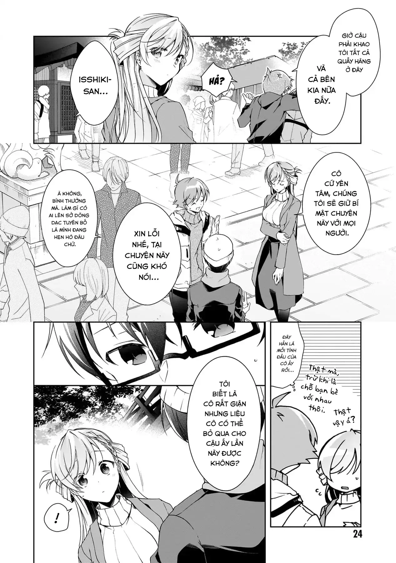 Isshiki Muốn Biết Thêm Về Tình Yêu Chapter 24 - Trang 23