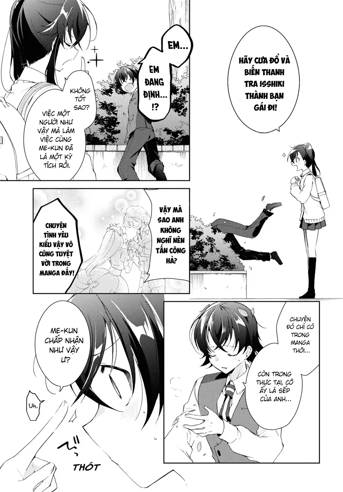 Isshiki Muốn Biết Thêm Về Tình Yêu Chapter 9 - Trang 18
