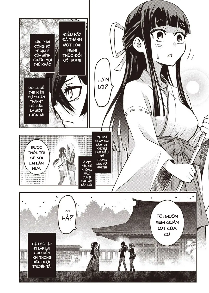 Iya Na Kao Sarenagara Opantsu Misete Moraitai Chapter 15 - Trang 8