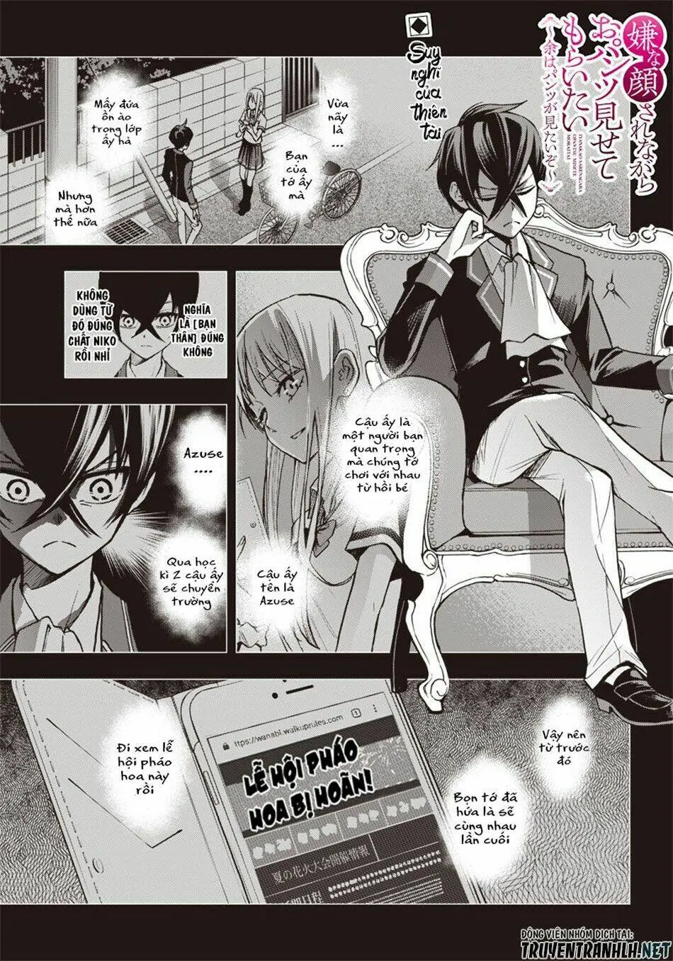 Iya Na Kao Sarenagara Opantsu Misete Moraitai Chapter 4 - Trang 4